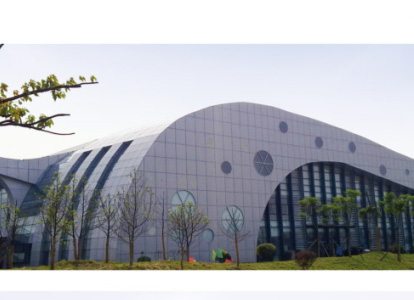 黑河会议中心外景网架工程